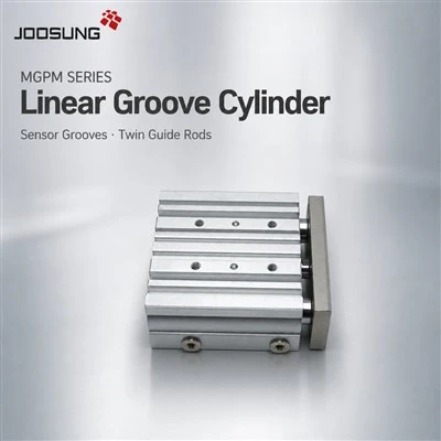 Cilindro neumático de guía compacta MGPM20-50